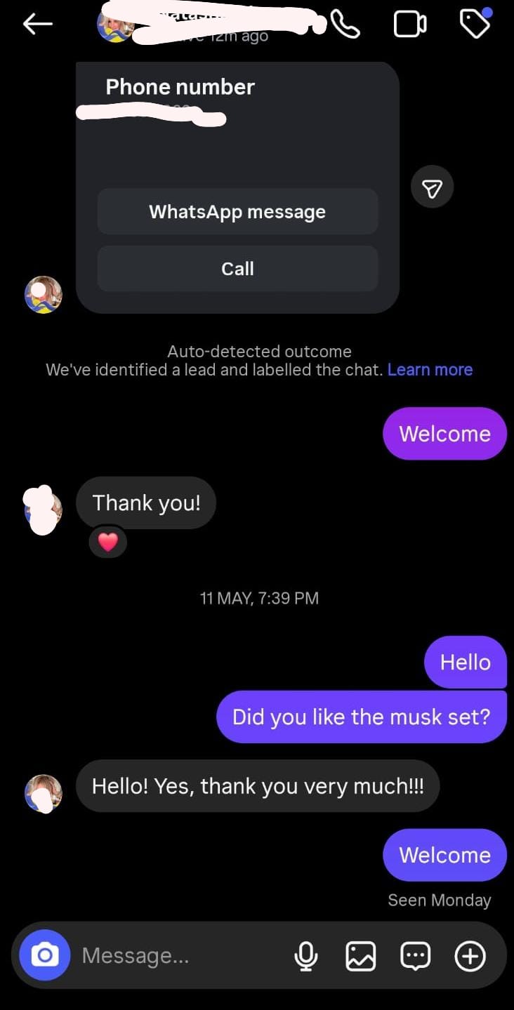 Customer review